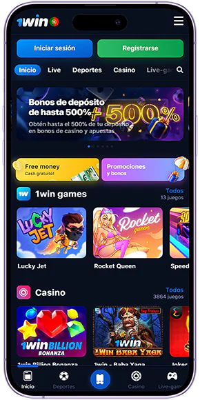 Baixe o aplicativo móvel do 1Win para jogar em Portugal