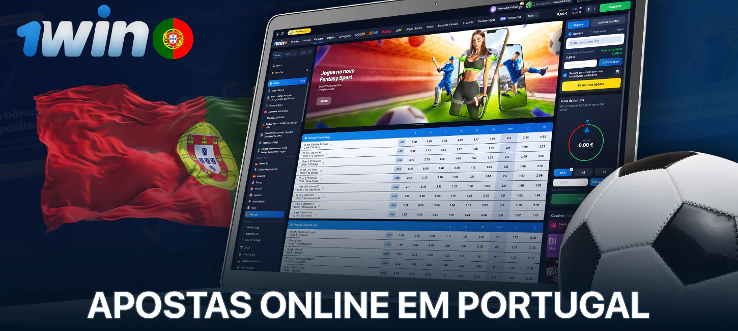 Apostas desportivas no 1Win em Portugal