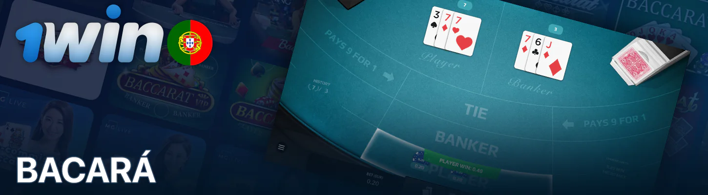 Bacará no 1win Casino