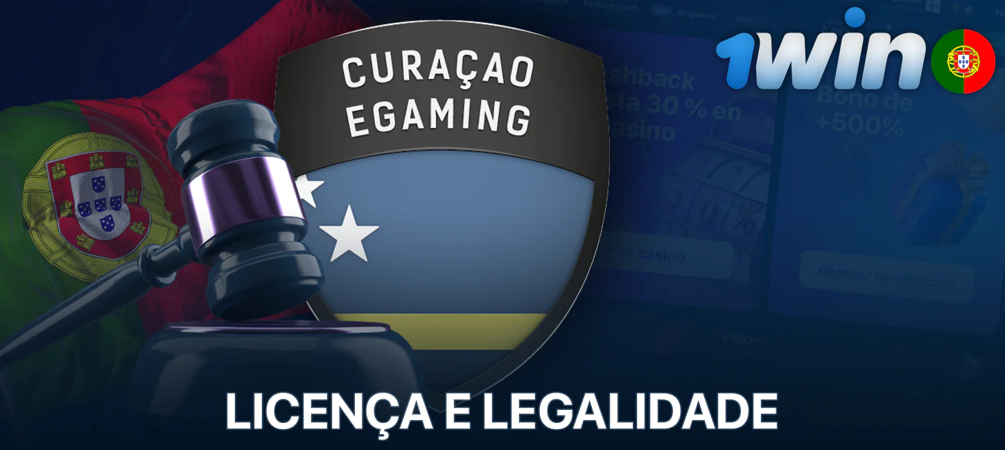 Licença e legalidade do 1Win em Portugal
