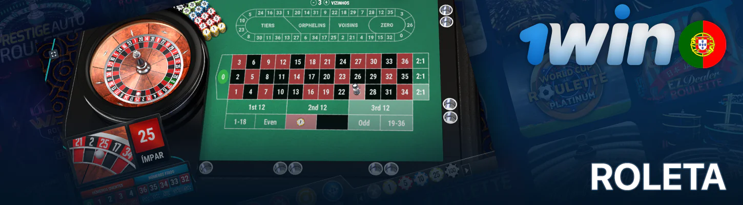 Roleta no 1win Casino