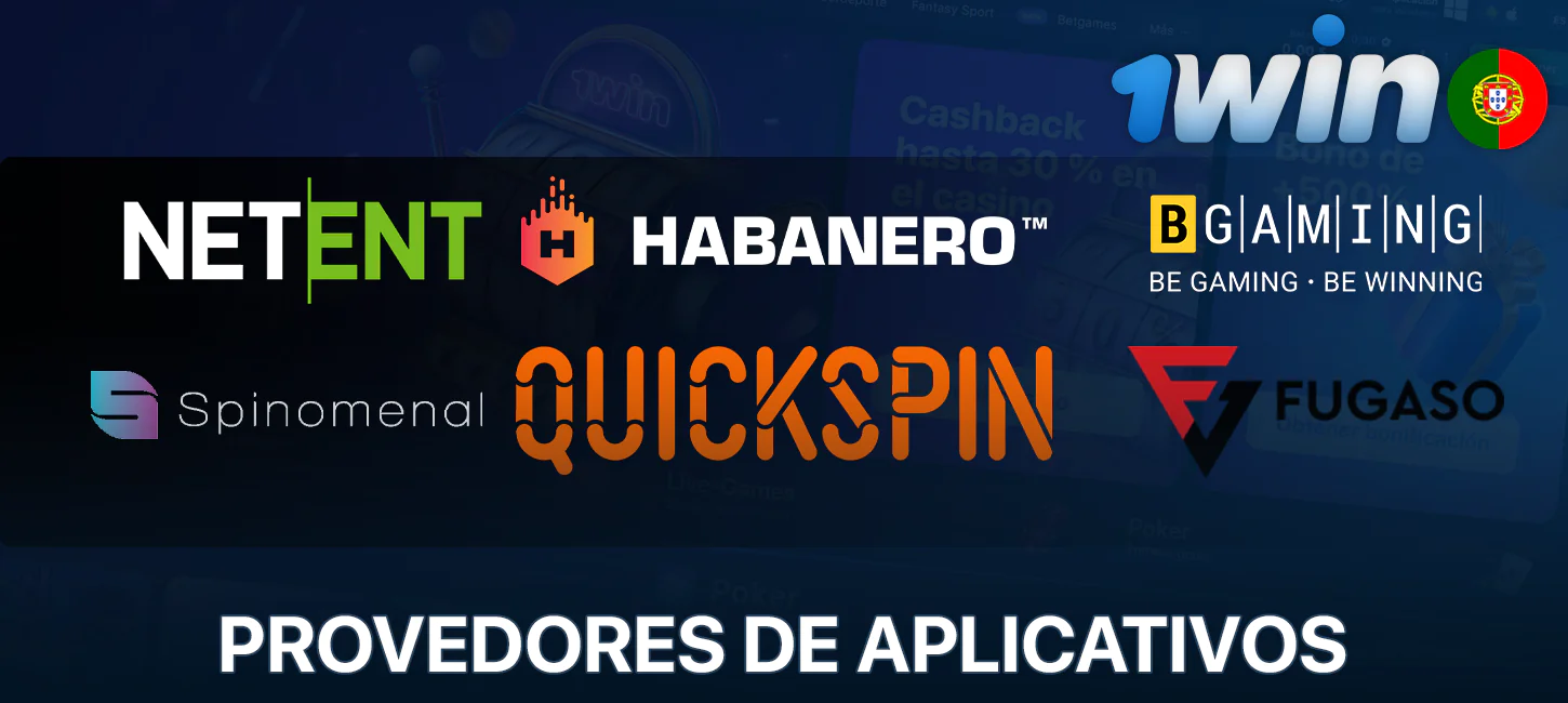 Fornecedores de software no 1win casino