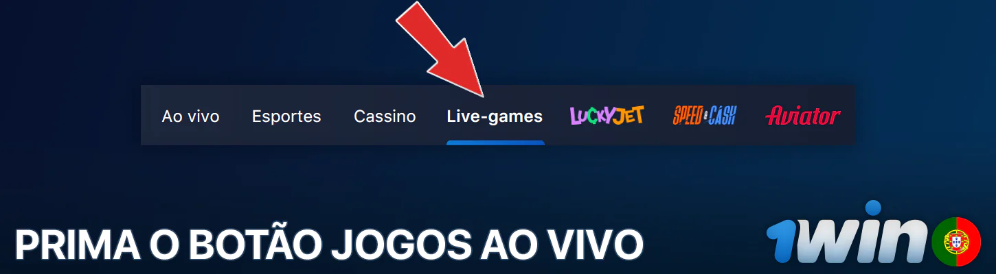 Ir para o casino ao vivo 1Win