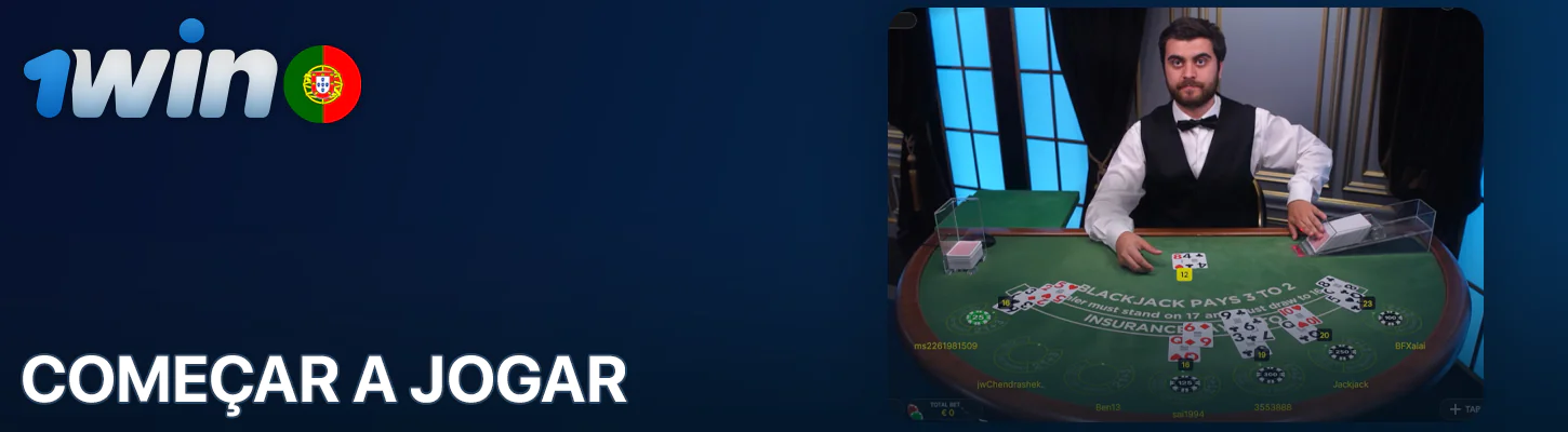 Comece a jogar no 1Win Casino ao vivo